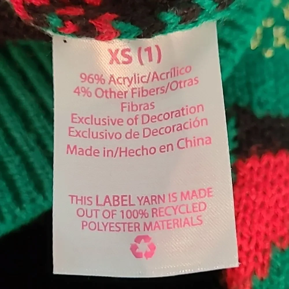 Ugly Christmas Sweater sz extra small(1) - Picture 6 of 11